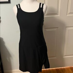 Lands' End Black Swimsuit